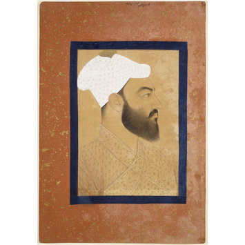 Watercolour - Bahadur Shah I Watercolour - Bahadur Shah I