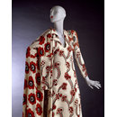 Evening dress and coat - Floating Daisy; Poppy