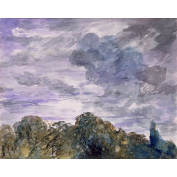 Watercolour - Study of sky effect