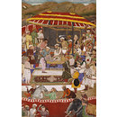The Maharana of Mewar submitting to Prince Khurram (Painting)