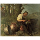 The Tinker; Le Chaudronnier ou Le Rétameur de Campagne (Oil painting) The Tinker; Le Chaudronnier ou Le Rétameur de Campagne (Oil painting)