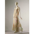 Evening dress, petticoat and belt Evening dress, petticoat and belt