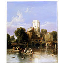 On the Rhine, near Cologne (Oil painting) On the Rhine, near Cologne (Oil painting)