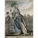 April; The Months (allegorical representations of) (Watercolour) April; The Months (allegorical representations of) (Watercolour)