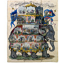 The Noble Game of Elephant and Castle or Travelling in Asia (Board game)