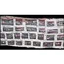 Abstract Design: Rectangles with Trains (Dress fabric)