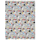 Woman and Birds (Furnishing fabric)