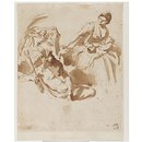 Allegory in honour of the Duchess of Mantua (Drawing)