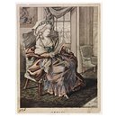 January; The Months (allegorical representations of) (Watercolour) January; The Months (allegorical representations of) (Watercolour)
