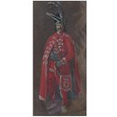 Oil painting - A Hungarian Hussar