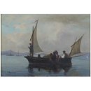 Sailing Boat (Oil painting)