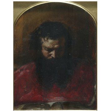 Oil painting - Head of a Cardinal Oil painting - Head of a Cardinal
