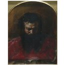 Head of a Cardinal (Oil painting)