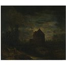Moonlight near Norwich (Oil painting)