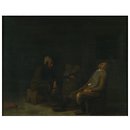 Three drunken peasants in a tavern or inn (Oil painting) Three drunken peasants in a tavern or inn (Oil painting)