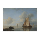 Sea Piece: Calm Waters (Oil painting)