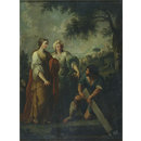 Jacob and Rachel at the well (Oil painting)