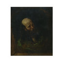 Head of a monk (Oil painting)