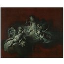 Oil painting - Three Cupids with Signs of the Zodiac: Scorpio, Sagittarius, Libra Oil painting - Three Cupids with Signs of the Zodiac: Scorpio, Sagittarius, Libra