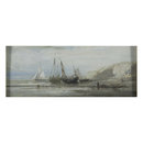 Boats by the beach (Oil painting)