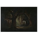 Adam listening to the voice of God the Almighty (Oil painting) Adam listening to the voice of God the Almighty (Oil painting)