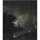 Moonlight near Yarmouth (Oil painting)