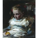 Ellen Sarah Gibbs as a little girl (Oil painting)