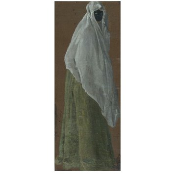 Oil painting - A Masked Lady Oil painting - A Masked Lady