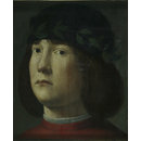Head of Laurel-Crowned Poet (?) (Oil painting)