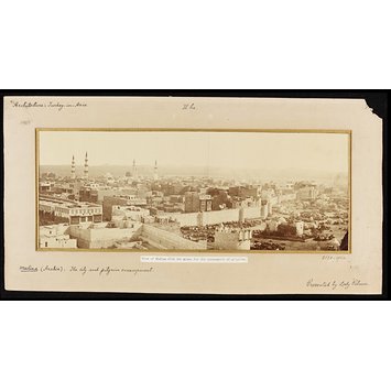 Photograph - View of Medina with the place for the encampment of pilgrims Photograph - View of Medina with the place for the encampment of pilgrims