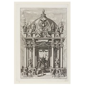 Print - A Triumphal arch