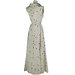Evening dress ensemble