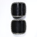 Pair of shoe buckles Pair of shoe buckles