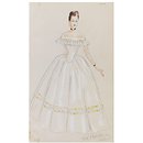 Evening Dress; Field Rhoades haute couture (Fashion design) Evening Dress; Field Rhoades haute couture (Fashion design)