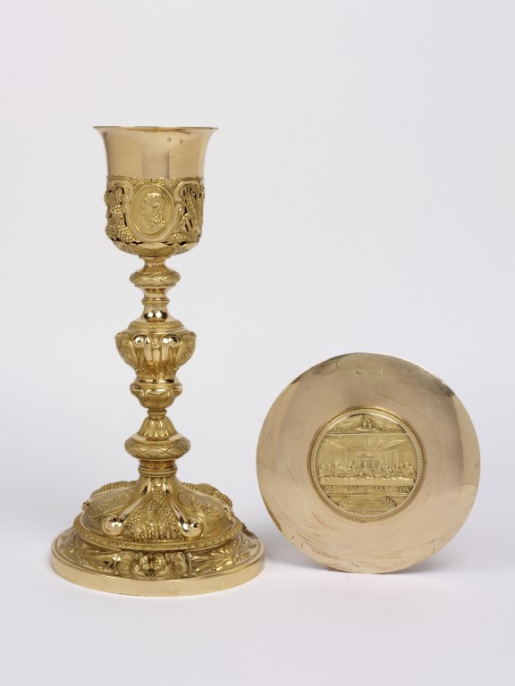 Chalice And Paten. Chalice and paten. Rénaud, Alexis; Enlarge image