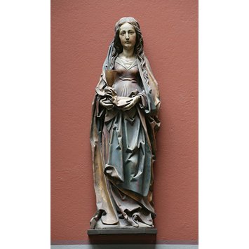 Plaster cast - St Barbara