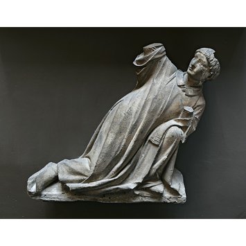 Plaster cast - St Stephen being stoned Plaster cast - St Stephen being stoned