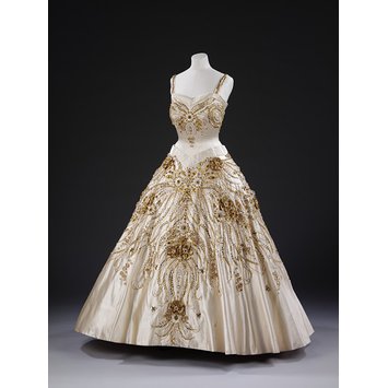 Evening dress - The Flowers of the Fields of France