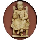 Relief - A Child (probably the artist's sister, Mary Ann) Relief - A Child (probably the artist's sister, Mary Ann)