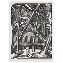 Print - Black Poplar Pond Print - Black Poplar Pond