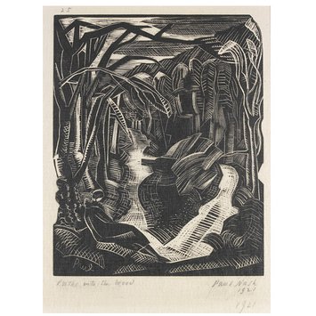 Print - Paths into the wood Print - Paths into the wood