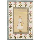 Painting - standing figure of a courtier