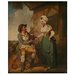 Oil painting - At the Inn Door