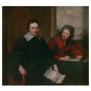Thomas Wentworth, First Earl of Strafford, and His Secretary Sir Philip Mainwaring (Oil painting)