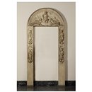 Lunette and Pilasters of a Tabernacle (Lunette and two pilasters)