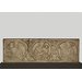 Section of a sarcophagus - Virgin and Child between Saints James and John the Baptist