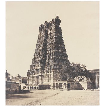 Photograph - The East Gopuram of the Great Pagoda