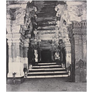 Photograph - Entrance to the thousanded pillared Mundapam in the great Pagoda