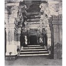 Entrance to the thousanded pillared Mundapam in the great Pagoda (Photograph)