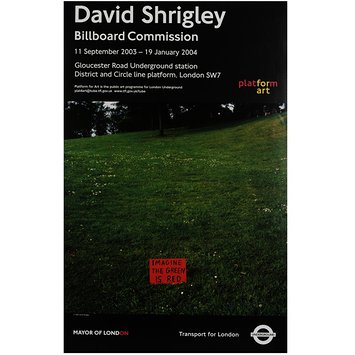 Poster - David Shrigley billboard commission